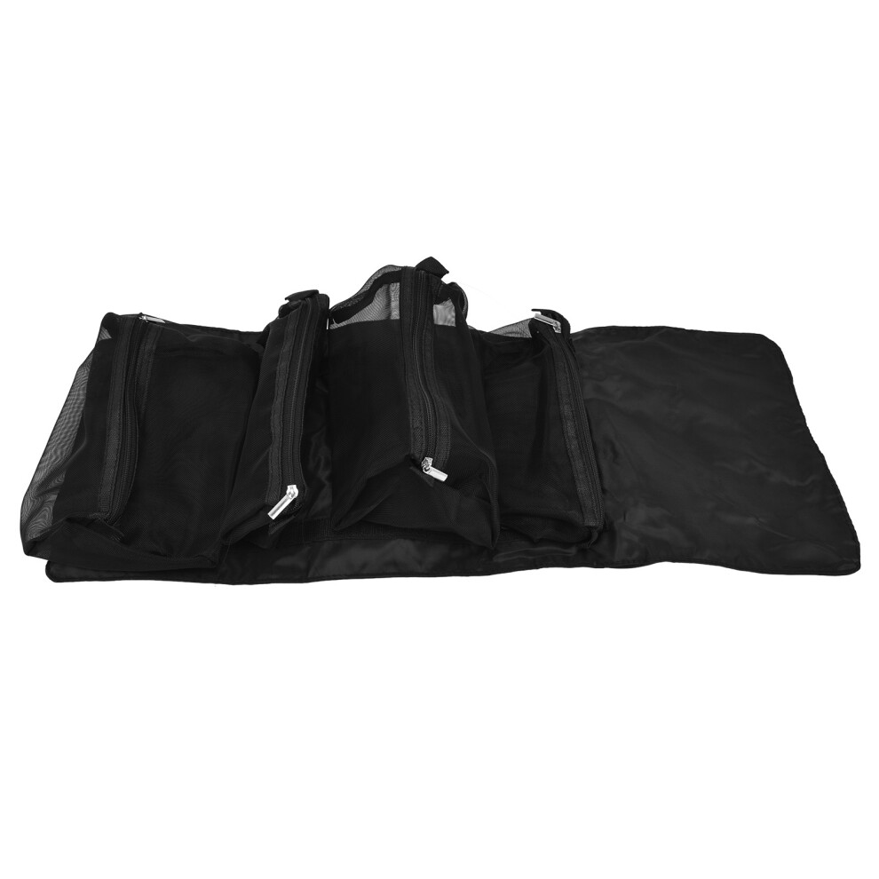 Foldable Waterproof Makeup Travel Bag 96g Large Capacity Nylon Durability