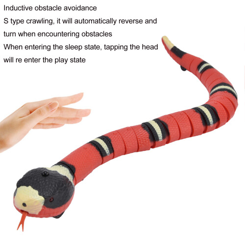 Remote Control Snake Toy – Plastic, 9909s, 3.7V 150mAh, Ages 6+ 2