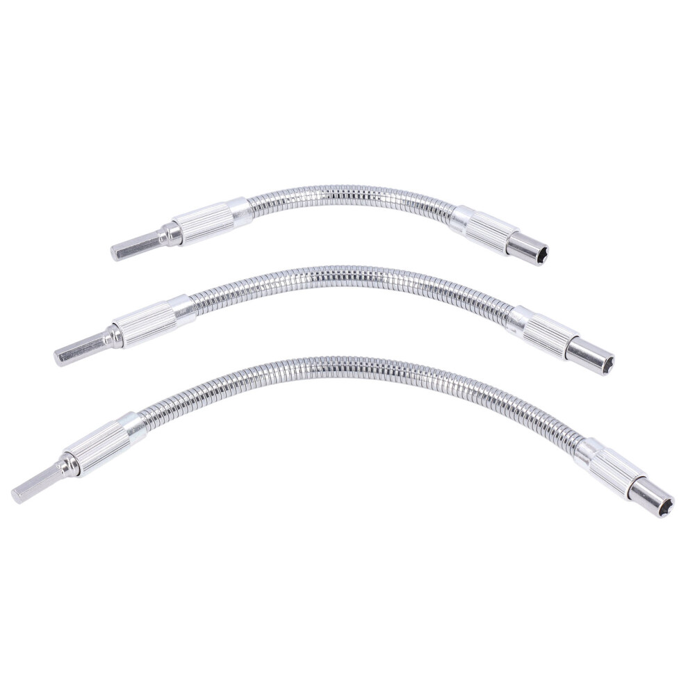 Universal Drill Bit Extension Kit 3PCS Flexible Shaft Holder 1/4in Size-image-OPC-PMQ2MD5-NEW