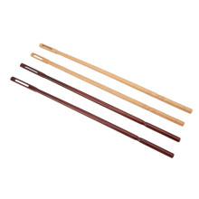 4 piezas de varillas de limpieza para flauta, madera de arce, rojas
