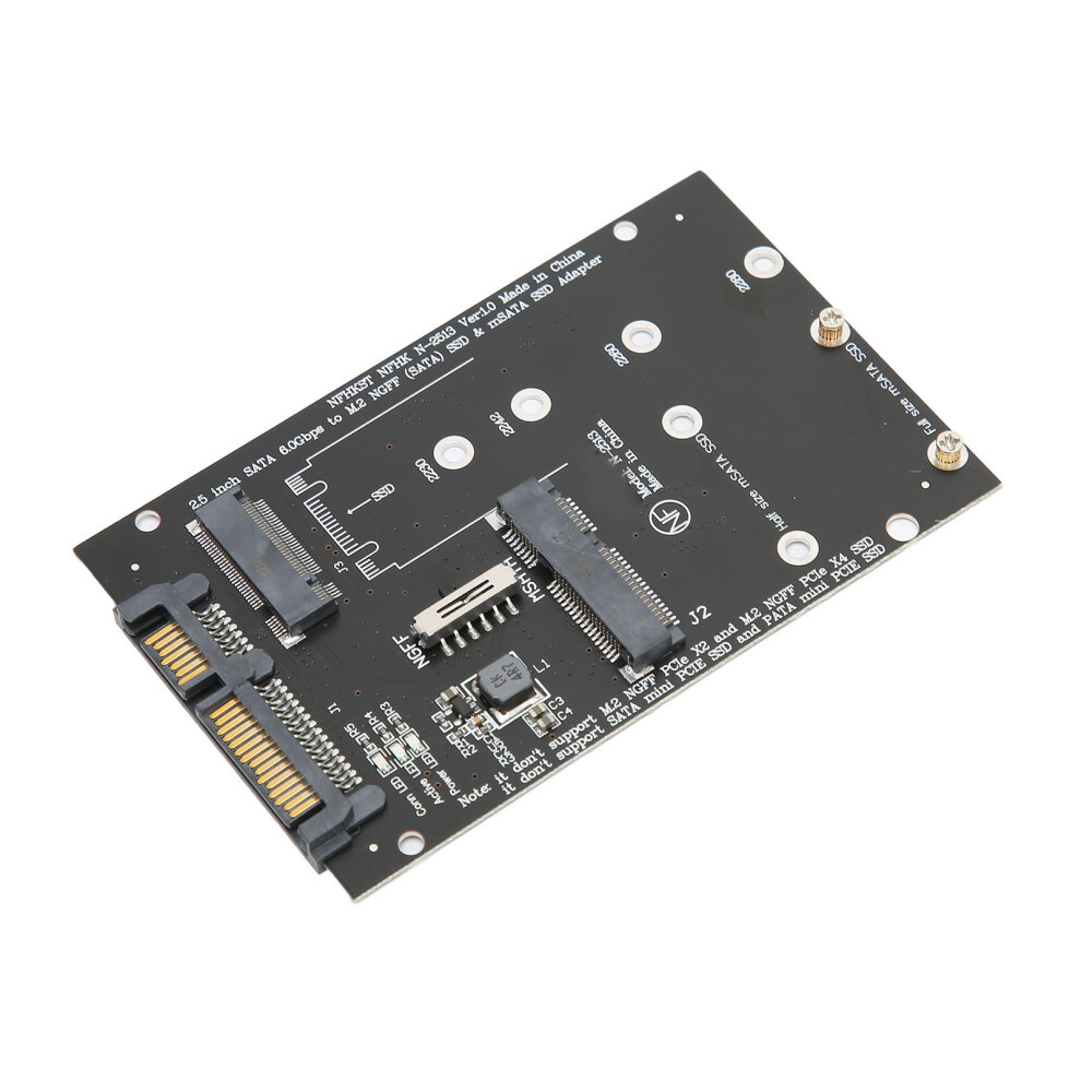 Msata To Sata Adapter Card M.2 To Sata Converter With Fast Transmission Speed 4281357687632