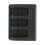 AHDBT-801 Chargeur USB portable à 3 canaux 16