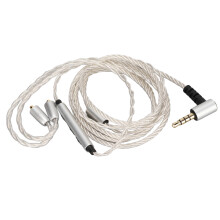 Durable 4 Strand MMCX Headset Wire w/ Mic for SE425 SE535 184 Core Design