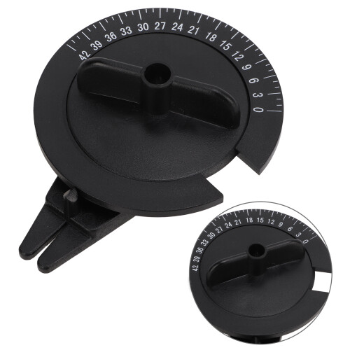 Plastic Badminton Racket Tension Calibrator, Black, 91g 2