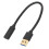 Câble USB-A vers USB-C plaqué or 20 cm 5 Gbps USB 3.0 4