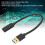 Câble USB-A vers USB-C plaqué or 20 cm 5 Gbps USB 3.0 11