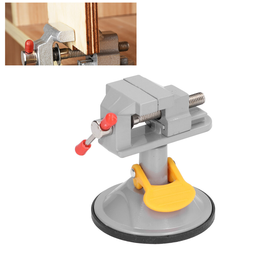 Mini Aluminum Suction Vise Clamp For Jewelry, Watch Repair, Diy Crafts 4611357689327