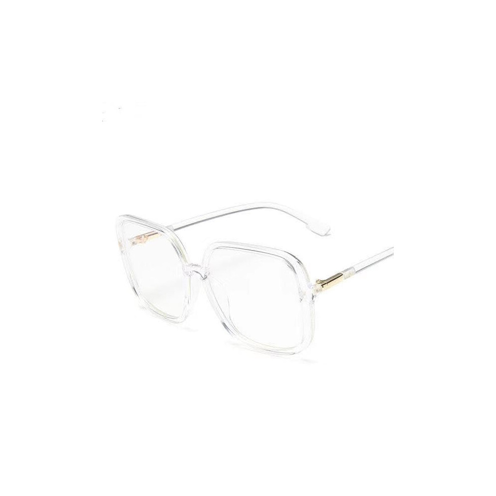 Blue/Light Large Square Reading Glasses Fatigue-Relief Anti- Oversized Computer Readers +3.50D Clear Frame