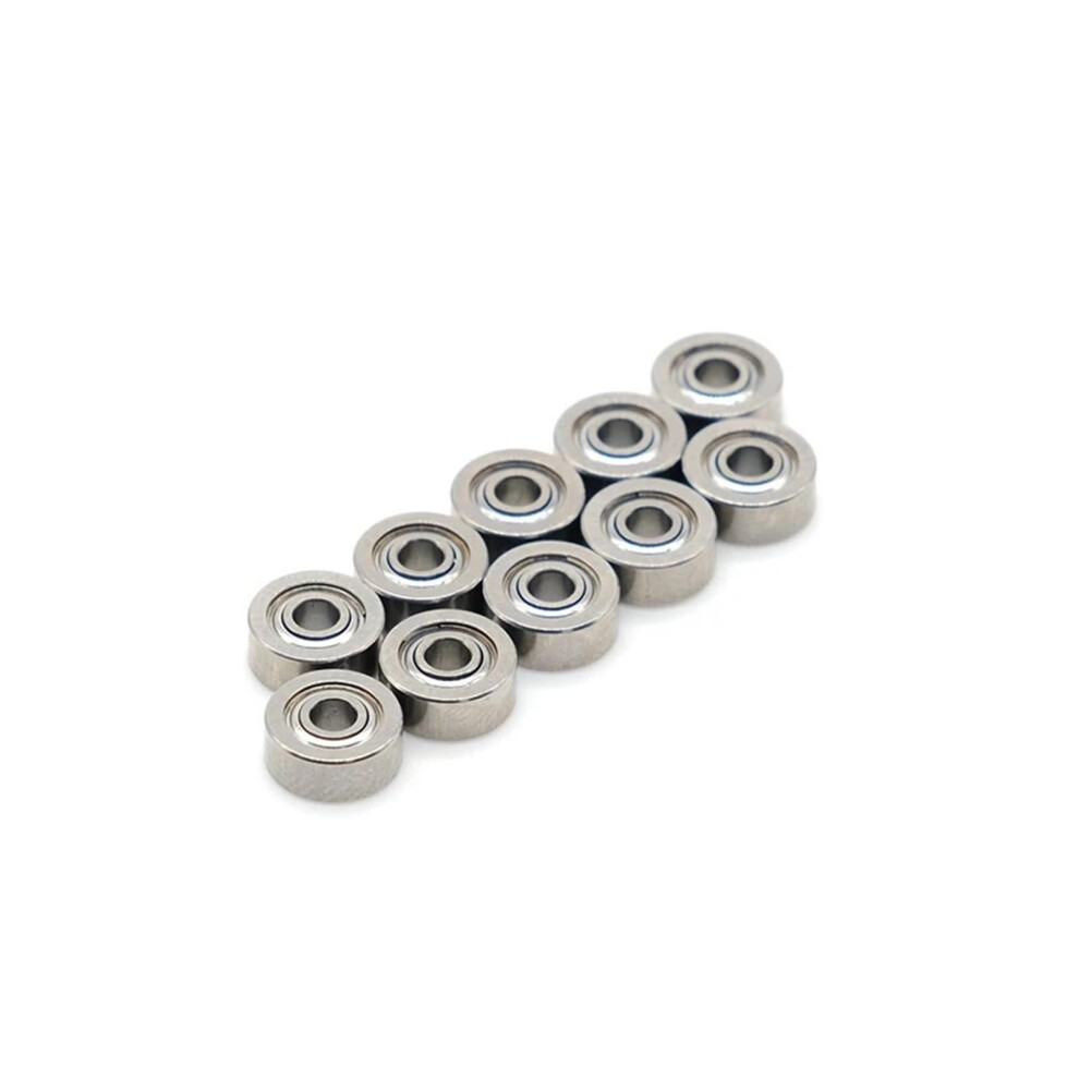 10Pcs Low Speed Bearings Abec-7 3X6x2.5mm Mr63zz Miniature Ball Bearings L-630Zz Wa673zza Steel Sealed 9067246488802