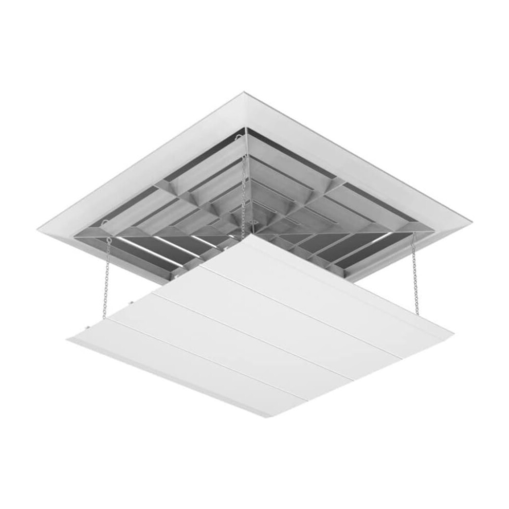 Central Air-Conditioning Wind Deflector For Office Hvac Ducts, Ceiling Mounted Square Air Outlet, Anti-Straight Blowing 9067246488840