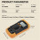 A830L Digital Multimeter AC/DC 600V Voltmeter Current Diode Resistance Frequency Temperature Tester Household Tools 2