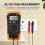 A830L Digital Multimeter AC/DC 600V Voltmeter Current Diode Resistance Frequency Temperature Tester Household Tools 5