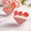 20pcs/set Plastic Dessert Cup Washable And Disposable Display 3