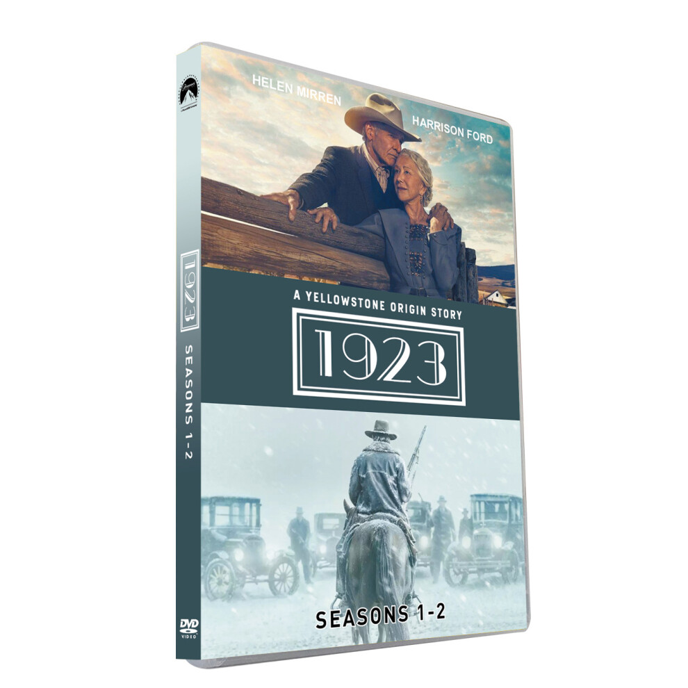 A Yellowstone Origin Story: 1923 Season 1-2 Movie Collection DVD(English) Box Set 5 Discs