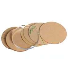 Round Transparent Acrylic Plate 6mm Thick, 300mm Diameter, Flexible Acrylic Disc For Home Decor And Crafting 1 Piece