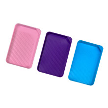 3Pcs Rhinestones Beads Organiser Stackable Plastic-Type A
