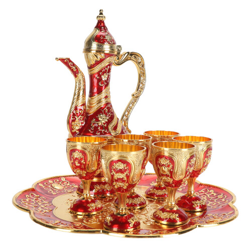 Türkisches Teeservice im Vintage-Stil,