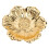 Türkisches Serviertablett, rund, Blumenform, 7
