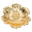 Türkisches Serviertablett, rund, Blumenform, 8
