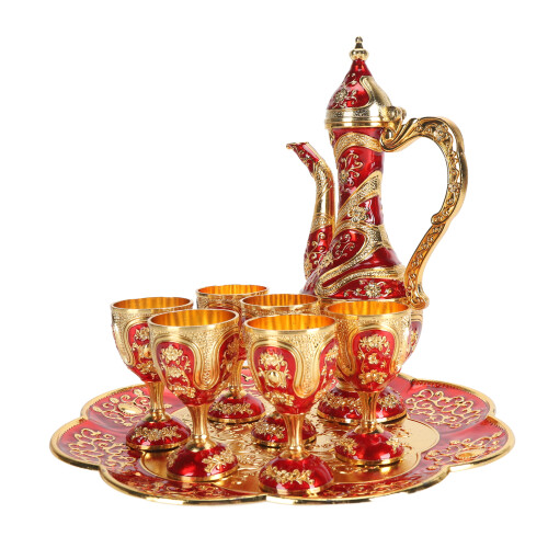 Türkisches Teeservice im Vintage-Stil, 2