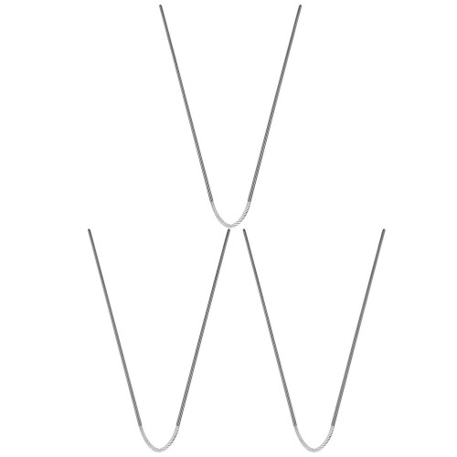 3Pcs Agulha De Tricô Circular Para Suéter