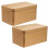 2Pcs Golden Tea Box Tinplate Bulk Tea Storage Organizer with Lid 1