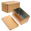 2Pcs Golden Tea Box Tinplate Bulk Tea Storage Organizer with Lid 5