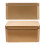 2Pcs Golden Tea Box Tinplate Bulk Tea Storage Organizer with Lid 8