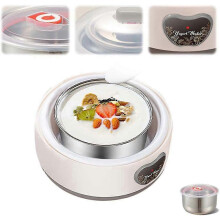 (As show, UK Plug) Ultimate Probiotic Yogurt Maker with Adjustable Temperature and Time Control-Good