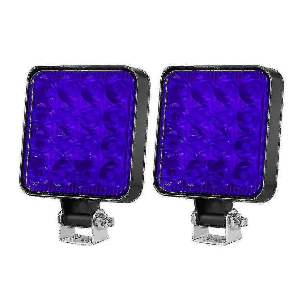 Kikidex (As show, White) Led Super Bright Flood Spot Work Light Waterproof Floodlight For Truck Off-road