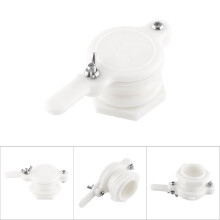 Imkerei Honig-Absperrhahn Ventil Lebensmittelsicher Weißes Plastikdesign