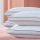 (4 Pack) Egyptian Cotton Box Pillow - Hotel Quality Pillow - Extra Filled - 2 Pack And 4 Pack - Same Day Dispatch 1