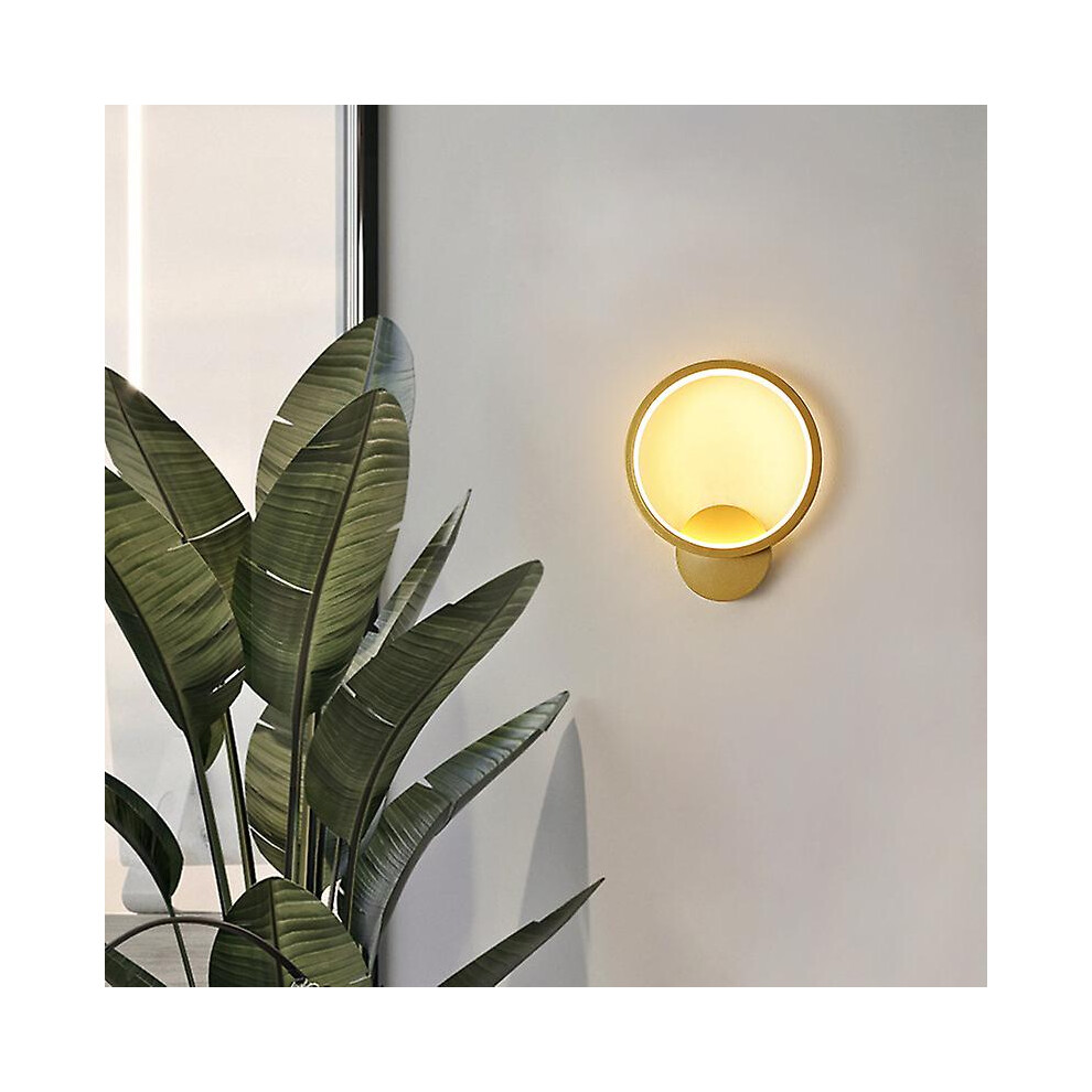 Kikidex (As Show, One Size) Nordic All Copper Wall Lamp Bedroom Bedside Lamp Aisle Corridor Wall Lamp Modern Simple Living Room Wall Lamp Light