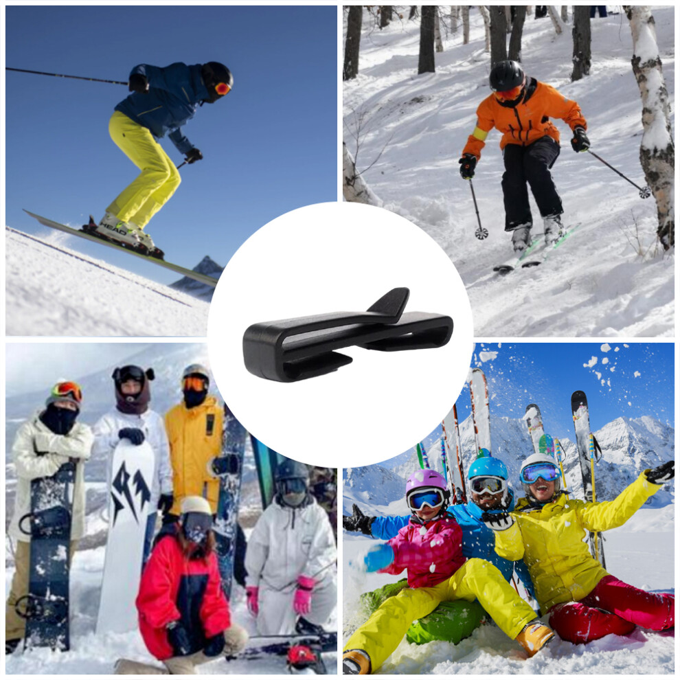 Universal Face Cover Support Bracket for Detachable Ski Helmets
