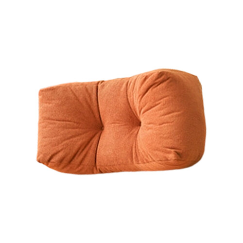 Coussin lombaire ergonomique d'oreiller de-Couleur orange