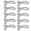5 Pair Steel Bicycle Chain Link Connectors, Durable, Quick Release Buckle 16