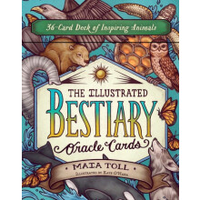 The Illustrated Bestiary Oracle Cards by Maia Toll Other Book