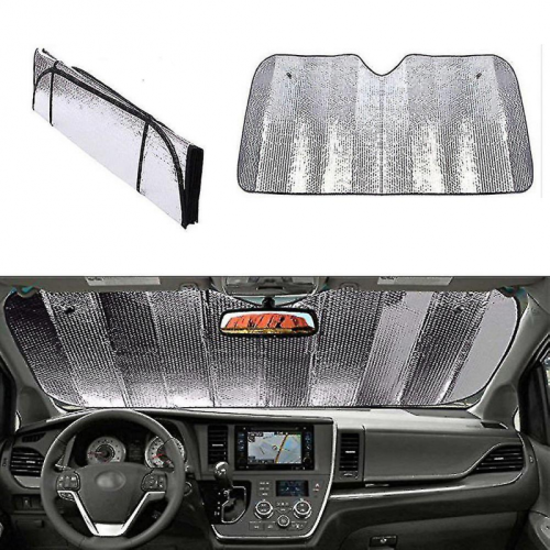 Starre Frontscheiben-Sonnenblende für Autos, 140 x 70 cm 1