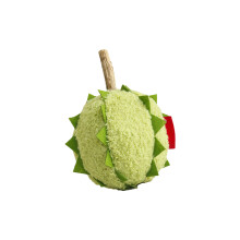 Fruchtförmiges Haustier-Kauspielzeug für drinnen,-Fette Durian