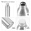 5-teilige effiziente Aluminium-Wasserflaschen mit-150 ml 7