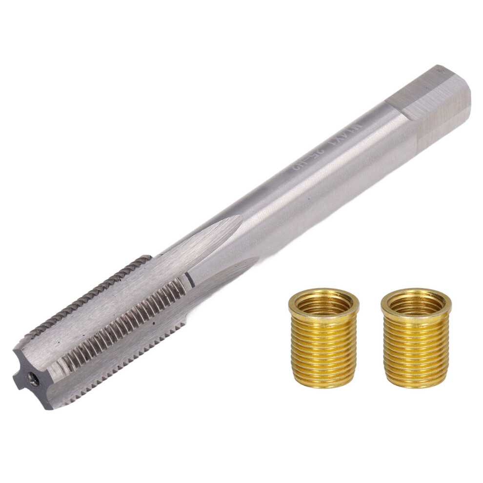 Stainless Steel Thread Inserts & High Speed Steel Tap For 14Mm Spark Plugs 8431357699807