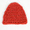 Openwork Brimless Hat Crochet Skull Cap Hollowout Knit Hat-Red 1