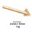 3/4Pcs Welding Replacement Tips Triangular Copper-4 piece set 5