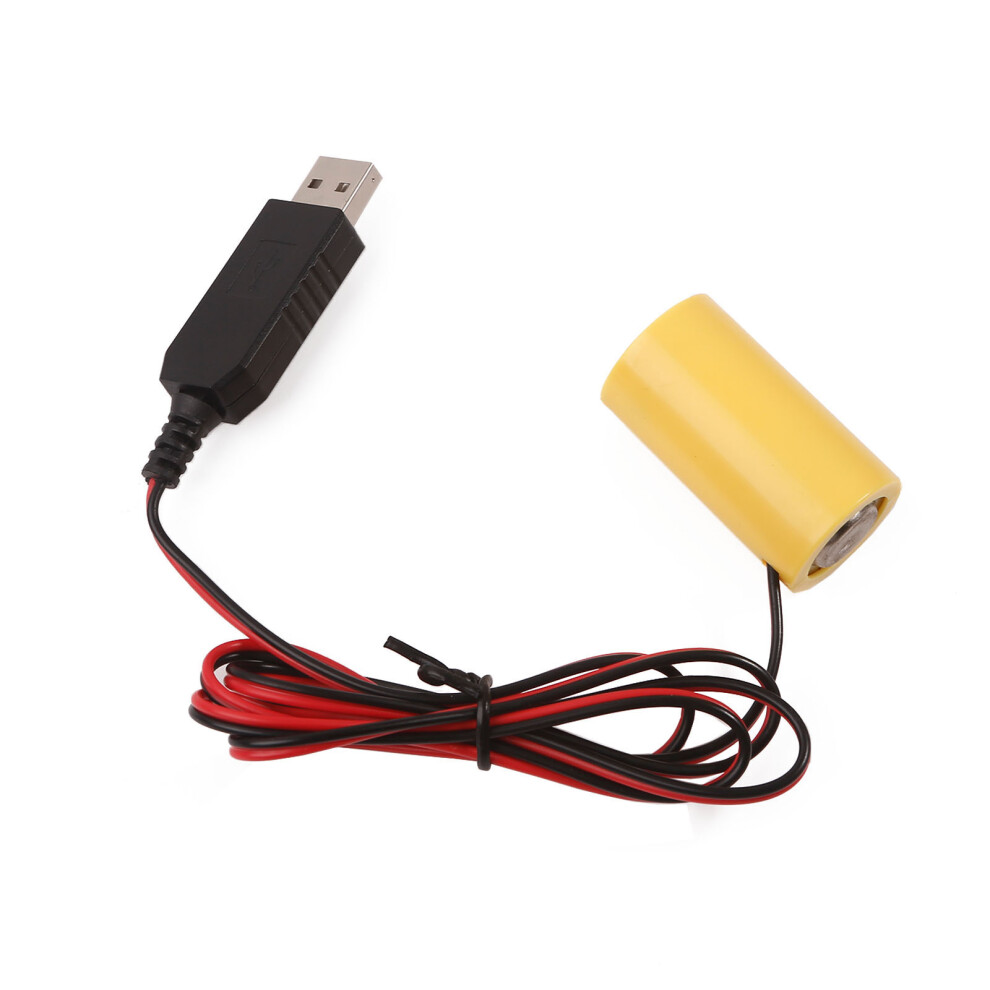 3.1Ft Eliminators Cable Universal Usb To Lr14 C Dummy Battery 7704000089272