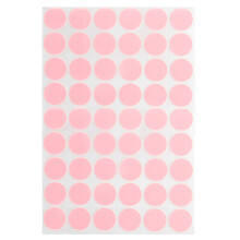 30Pcs Colorful Sturdy PVC Stickers for Sealing Screw Holes-Pink
