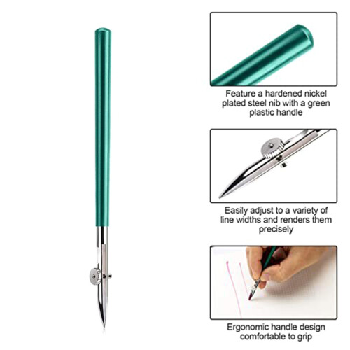 Fine Line Masking Fluid Pen Adjustable-1 pen plus 4 rubber 1