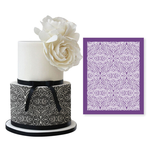 Cake Mesh Stencil Lace Flower Grass Fabric Cake Stencil-230