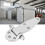 Scharnier aus Zinklegierung, Industrie-Box, 6