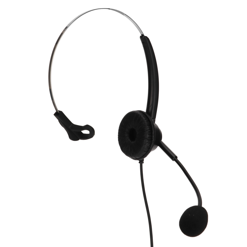 H360-Rj9-Mv Mono Rj9 Business Headset With Microphone, Black 8111357702799