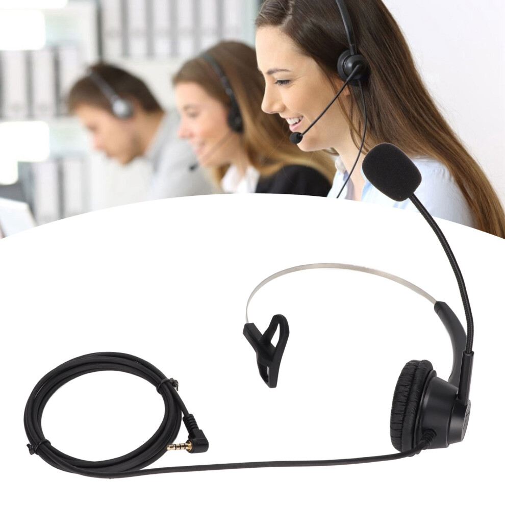 Ultra Durable H360â3.5Mm Noise Cancelling Headset For Teleconferences 4921357703351